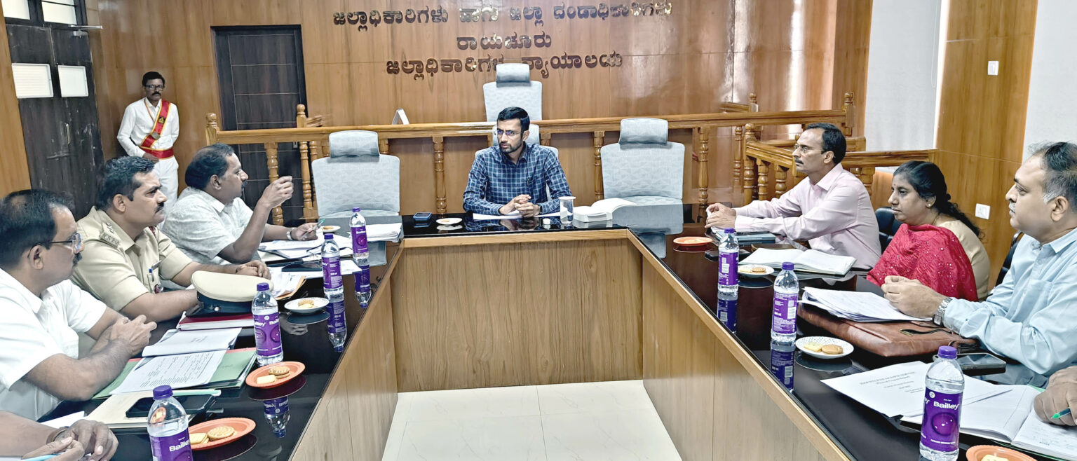 ರಾಯಚೂರ ಜಿಲ್ಲೆಯಲ್ಲಿ ನಕಲಿ ವೈದ್ಯರ ವಿರುದ್ಧ ನಿರ್ಧಾಕ್ಷಿಣ್ಯ ಕ್ರಮ: ಜಿಲ್ಲಾಧಿಕಾರಿ ನಿತೀಶ್ ಕೆ ಎಚ್ಚರಿಕೆ