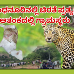 ಸಿಂಧನೂರಿನಲ್ಲಿ ಚಿರತೆ ಪ್ರತ್ಯಕ್ಷ, ಆತಂಕದಲ್ಲಿ ಗ್ರಾಮಸ್ಥರು